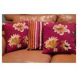 Pier One Rich Hue Decorative Pillow Trio