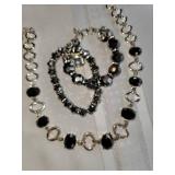 Suzanne Sommers Jewelry Set ~ Necklace * Bracelet * Earrings