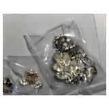 Glamorous Vintage Rhinestone Earring Collection