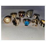 Sparkling Cocktail Ring Collection ~ Size 7
