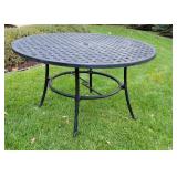Heavy Cast Aluminum Patio Table and 4 Chairs