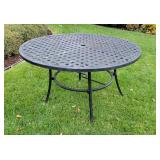 Heavy Cast Aluminum Patio Table and 4 Chairs