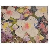 Santorini Coastal Sailing Scene Vintage Décor