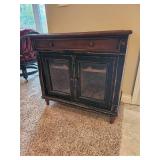 Uttermost Distressed Wine/Bar Cabinet