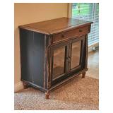 Uttermost Distressed Wine/Bar Cabinet