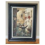 Uttermost Venetian Canal Décor Oil Painting