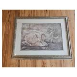 Postmodern Swan Décor Art