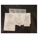 Pottery Barn Leather Ottoman