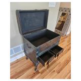 Oriental Inspired Storage Chest, as