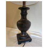 Pottery Barn Primitive Turned Table Lamp