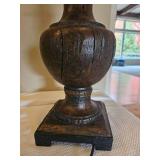 Pottery Barn Primitive Turned Table Lamp