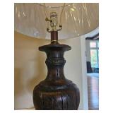 Pottery Barn Primitive Turned Table Lamp