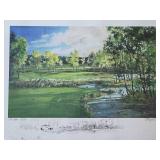 13th Green Signed & Numbered Print from Tom Lynth (Bear Path)