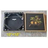 Peach Décor Still-Lifes (Pair)