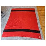 Vintage Golden Dawn Virgin Wool Blanket