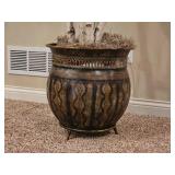 Lit Silk Birch Tree Saplings