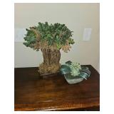 Faux Silk Succulent & Miniature Hedge