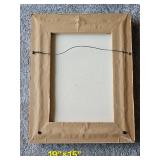 Misty Rockies Mountain Scape Original Oil - Artist Unknown