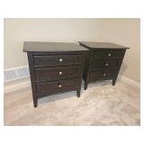 Aspenhome Pair of Mahogany Tone Nightstands