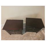 Aspenhome Pair of Mahogany Tone Nightstands
