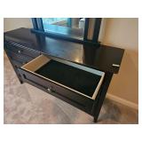 Aspenhome Lowboy 6 Drawer Dresser with Mirror Vanity