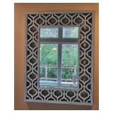 Modern Silver Contemporary Bohemian Hall Mirror