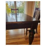 Contemporary Slotted Kitchen Dining Set