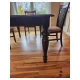 Contemporary Slotted Kitchen Dining Set