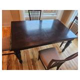 Contemporary Slotted Kitchen Dining Set