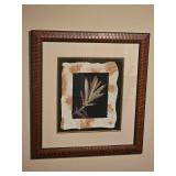 Contemporary Palm Branch Décor Art