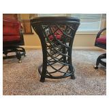 Vintage Rattan Card Table Set from Lane Furniture