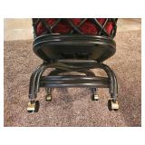 Vintage Rattan Card Table Set from Lane Furniture