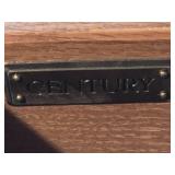 Century Furniture 2-Drawer Bombay Nightstand w/ Marble Top