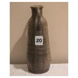 Large Crackle Glaze Double Handle Vase