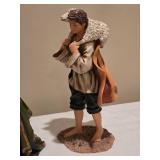 Hand-Painted Nativity Set Ð 7-Piece Traditional Christmas Scene