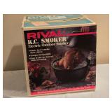 Rival K.C. Smoker Ð Electric Outdoor Smoker in Original Box