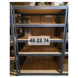 Heavy Duty Metal 5-Shelf Storage Rack Unit - 2 Units