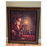 Framed Santa Holiday Art Ð I Do Believe - Greg Olson