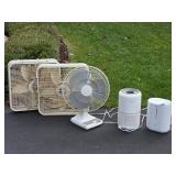 Box Fans / Pedestal Fan / Air Purifier / Humidifier Lot
