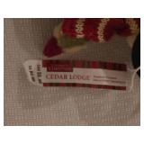 Festive Winter Snowman Plush Dcor Accent