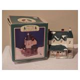 Christmas Valley Hollyshire Place Collection Lighted Train Station w/ Box