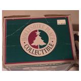 Christmas Valley Hollyshire Place Lighted Village House w/ Box (Brown Stone Cottage)