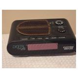 Electro Brand Digital AM/FM Clock Radio
