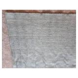 Light Blue Outdoor Twine Area Rug 115"x92"