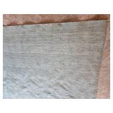 Light Blue Outdoor Twine Area Rug 115"x92"