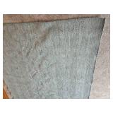 Light Blue Outdoor Twine Area Rug 115"x92"