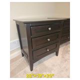 Aspenhome Pair of Mahogany Tone Nightstands