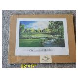 13th Green Signed & Numbered Print from Tom Lynth (Bear Path)
