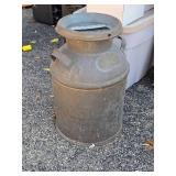 Vintage Elmer Thompson (Fisher Minnesota) Milk Can