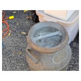 Vintage Elmer Thompson (Fisher Minnesota) Milk Can